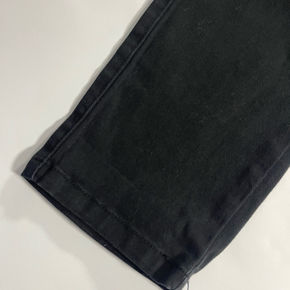 UnionBay Cargo Pants Womens Juniors Size 3 Blaire Black Tapered Leg Zip Pockets - Picture 8 of 16